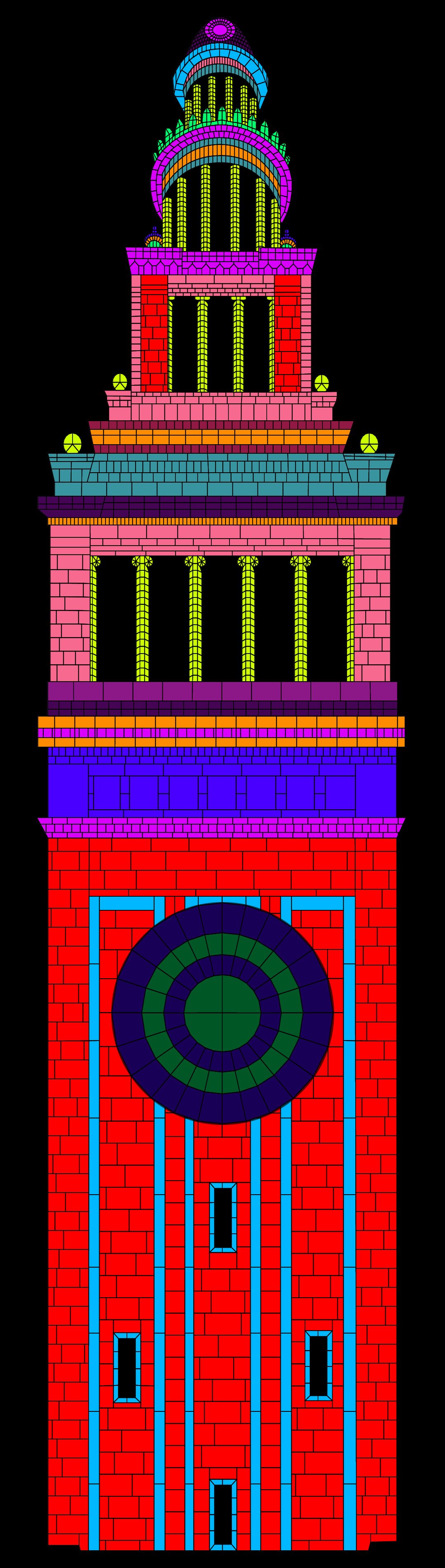 Ferry Building template preview