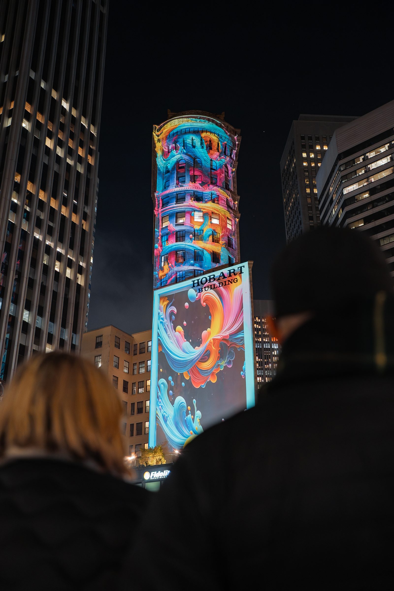 Hobart Building example projection 1