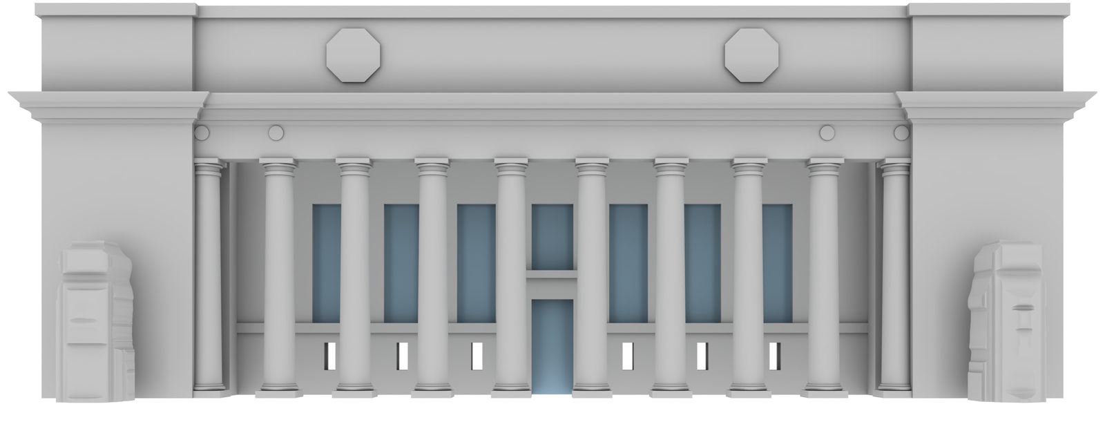 Pacific Coast Stock Exchange template preview